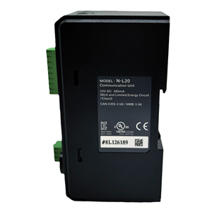 Unité de communication connectée en Ethernet KEYENCE N-L20, équipement industriel, module de transmission de données haute vitesse - Product Image 2