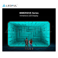 Écran LED immersif professionnel XR Stage P2.5 P1.8 pour production virtuelle en intérieur, studio de cinéma et diffusion en direct