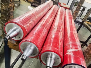 Niedriger Preis gummi beschichtete Stütz walze Gummiband walzen Rotations druck walze für Verpackungs-und Druckmaschinen teile - Product Image 4