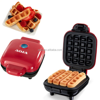 Appareil de cuisine domestique, mini gaufrier à bâtonnets, gaufrier électrique portable, appareil à sandwichs pour le petit-déjeuner, gaufrier multifonctionnel