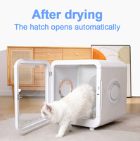 Personnalisé prix d'usine 72L grande capacité chat silencieux chaud Cool House Smart APP contrôle boîte de séchage de poils d'animaux
