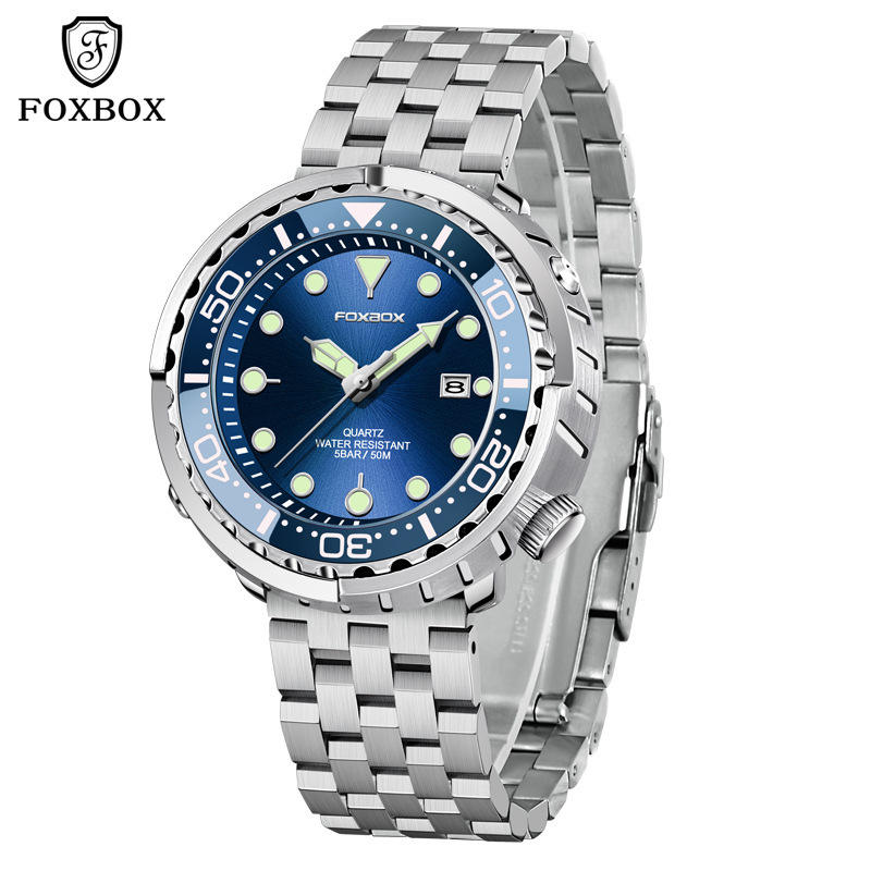 The five-baht steel belt is silver blue