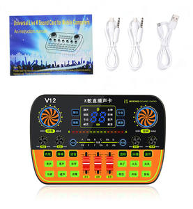 GAX-V12I <span class=keywords><strong>2022</strong></span> Nueva <span class=keywords><strong>Tarjeta</strong></span> <span class=keywords><strong>de</strong></span> <span class=keywords><strong>Sonido</strong></span> Multifunción Externa USB, Micrófono para Auriculares, Teléfono Móvil, Computadora, PC, Transmisión en Vivo - Product Image 5