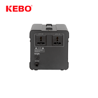 Régulateur de tension AVR haute efficacité HUR-1000VA monophasé 220V large plage de tension pour le ménage et le bureau