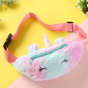 <span class=keywords><strong>Marsupio</strong></span> moda bambini borsa occhi grandi cartoni animati peluche tracolla cintura <span class=keywords><strong>marsupio</strong></span> chiusura con cerniera regali per bambini - Product Image 5