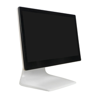 Ordinateur POS tout-en-un 15,6/18,5 pouces, coque en alliage d'aluminium, écran tactile, système de caisse enregistreuse Windows, système de point de vente