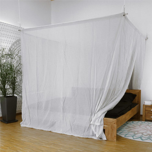 Chine vente en gros d'argent-coton forme <span class=keywords><strong>de</strong></span> boîte EMF blindage Faraday anti-rayonnement <span class=keywords><strong>lit</strong></span> auvent <span class=keywords><strong>Amazon</strong></span> pour King Size - Product Image 2