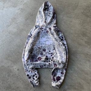 Sudadera con Capucha Tejida 100% Algodón para Hombre, Personalizada por Fabricantes de Ropa, Transpirable, Estilo Urbano, Gruesa, Talla Grande - Product Image 2