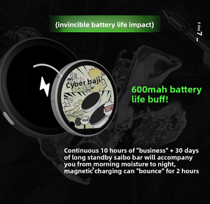 Angepasste Smart 1,7 Zoll HD IPS Touchscreen 360x360 Display Idol Foto/GIF/Video Show E-BADGE Geschenk für Fans - Product Image 5