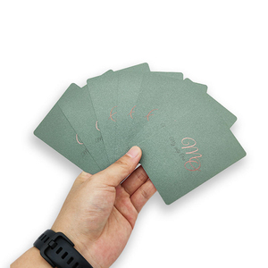 Y Y ไพ่พลาสติก100% กันน้ำพิมพ์ลายออกแบบและโลโก้ได้ตามต้องการ - Product Image 1