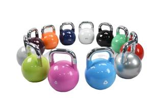 เคตเทิลเบลล์ยกน้ำหนักสเตนเลสสตีลปรับได้4-32กก. เหล็กเคลือบสียกน้ำหนักออกกำลังกาย - Product Image 4