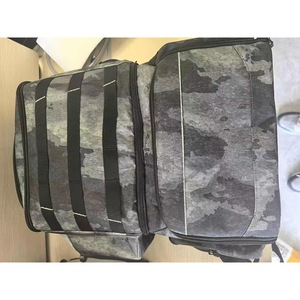 Sac à dos de pêche en polyester avec porte-cannes et 4 boîtes à pêche étanches, avec housse de pluie - Échantillon gratuit - Product Image 6