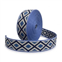 Sangle Jacquard Personnalisée avec Logo, Vente en Gros, Écologique, Plus Légère et Plus Fine, en Polyester Filé, Textile Tissé, Accessoires de Ceinture pour Vêtements, Chine