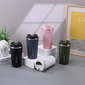 Taza de viaje aislada inteligente de acero inoxidable, frasco con pantalla de temperatura para café y agua, frasco de vacío para beber directamente - Product Image 1