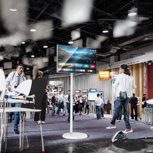 Tablet Mobile Live Streaming macchina cuore schermo intelligente portatile 24 pollici Touch Screen intelligente interattivo interno OEM - Product Image 6