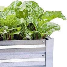 Large Rectangular Outdoor <b>Planter</b> Box Galvanized Steel <b>Raised</b> Garden Bed Kit for Home Modular Design Vegetables Herbs - Product Image 5