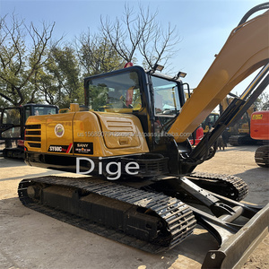 Venta caliente usado SY60C excavadora maquinaria de construcción hidráulica original con precio barato motor Isuzu 6 toneladas peso de funcionamiento - Product Image 3