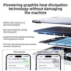 Batterie externe sans fil 10000 mAh, batterie externe 5000 mAh, recharge magnétique, batterie externe pour téléphone portable, 5000 10000 mAh, <span class=keywords><strong>charge</strong></span> rapide - Product Image 2