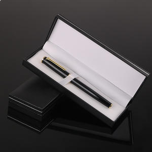 Bolígrafo de Lujo con Logotipo Personalizado y Caja de Cuero, Ancho de Escritura de 1.0 mm, Tinta Azul/Negra, para Promoción, Negocios, Escuela y Oficina - Product Image 4