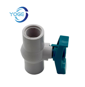 Nhà máy trực tiếp <span class=keywords><strong>PVC</strong></span> bóng van với t xử lý bền uPVC nhựa bóng van - Product Image 2
