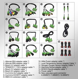 Outil de diagnostic de pompe à urée SCR803 avec testeur de capteur NOx 12V 24V compatible avec le kit complet Albonair Tenneco - Product Image 4