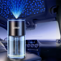 Diffuseur d'air liquide pour voiture à nano-atomisation, réglage intelligent du parfum, éclairage ambiant, parfum longue durée, élimination des odeurs
