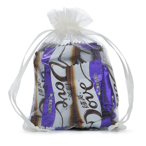 Envío Rápido, Bajo MOQ, <span class=keywords><strong>Bolsas</strong></span> de <span class=keywords><strong>Organza</strong></span> Blancas con Cordón para Regalos, Joyería, Cosméticos, en Tamaños 7x9, 9x12, 13x18, 20x30, 30x40, 40x60 - Product Image 2