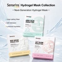Masque en hydrogel bio hydratant en profondeur et réparateur de barrière antioxydante avec niacinamide pour peaux sèches – Vente en gros usine