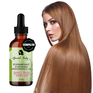 Extrait de plante de romarin menthe croissance huile sérum personnalisable huile de traitement des cheveux en profondeur vente en gros - Product Image 6