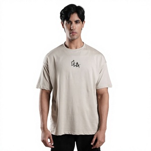 Camiseta Casual de Manga Corta, Corte Regular, 320g, Algodón, de Alta Calidad, con Logotipo Personalizado 2026, Fabricante de Ropa al por Mayor OEM ODM - Product Image 1