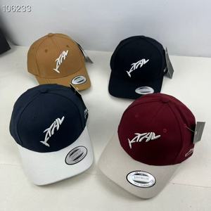 Unisex 3D ปักโลโก้6แผงหมวก Snapback ผ้าทอลายทแยงด้วยคุณสมบัติทั่วไปวิธีการพิมพ์ที่หลากหลาย - Product Image 3