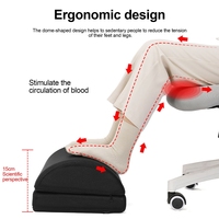 WJ-1046 ergonomico piedi cuscino cuscino rilassante supporto poggiapiedi sotto la scrivania sgabello per il lavoro a casa da viaggio poggiapiedi massaggio