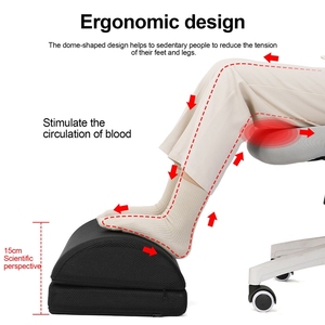 WJ-1046 ergonomique pieds oreiller relaxant coussin soutien repose-pieds sous le <span class=keywords><strong>bureau</strong></span> pieds tabouret pour travail à domicile voyage repose-pieds Massage - Product Image 2