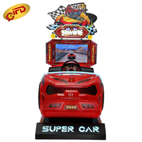 Machine de jeu d'arcade de course automobile à monnayeur IFD 26 pouces avec écran LCD HD, console de simulation 3D, jeu d'arcade de course de super voitures