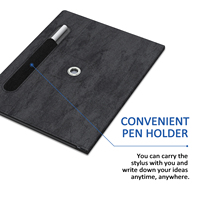 Étui de protection robuste en cuir PU NET-CASE pour tablette 2 10,3 pouces avec design magnétique rotatif à 360° détachable
