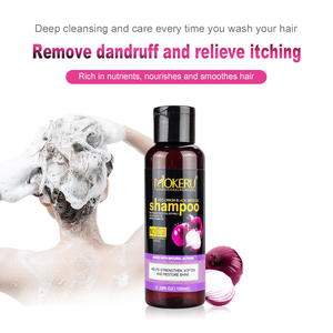 Mokeru hành tây đỏ và dầu hạt đen dầu gội dưỡng ẩm và nuôi dưỡng hành tây Đỏ Chăm sóc tóc thiết lập 100 ml tăng trưởng tóc dầu gội đầu - Product Image 3