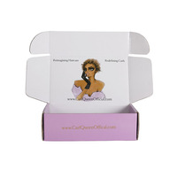 Commercio all'ingrosso Oem Factory Eco Friendly strappo personalizzato in cartone stampato e-commerce postale scatola di spedizione scatola di imballaggio di carta