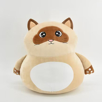 Jouets en peluche doux personnalisés Kawaii, oreillers en peluche unisexes, rembourrage en coton PP, modèle GM