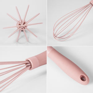 Meilleur prix Egg Tools Batteur <span class=keywords><strong>Fouet</strong></span> <span class=keywords><strong>Mini</strong></span> <span class=keywords><strong>Fouet</strong></span> en <span class=keywords><strong>silicone</strong></span> pour accessoires de cuisson avec carte - Product Image 2