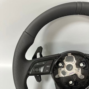 B9 M Sport Volant En Cuir Utilisé pour <span class=keywords><strong>audi</strong></span> A1 A3 V8 A4 A5 A6 A7 B8 C7 A6 C8 S3 Rs3 Rs7 S5 B9 S4 B8.5 SQ5 S4 B8.5 Q3 Q5 Q7 - Product Image 4