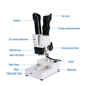 SCIEDU Compound <span class=keywords><strong>Stereo</strong></span> PCB Telefon Smartphone Reparatur objektiv Metall Etelectronic Compound Mikroskop zum Löten - Product Image 3