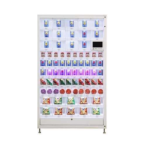 74 Choice Automatic 24 Hours Self Service Locker Vending Machine With LED Light