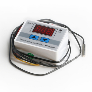 Controlador de Temperatura Digital LED AC 12V/24V/220V 10A, Termostato con Sonda Sensor NTC XH-W3001 - Product Image 1