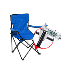 Chaise de plage pliable légère en gros Chaise de camping pliante de haute qualité pour pique-nique et pêche