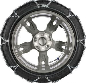 New Snow Tire Chains Tractor Antiskid Chain with <b>V</b> <b>Bars</b> Forklift Denser Snow Chains Alloy Steel Heat Treated 205-225mm - Product Image 2