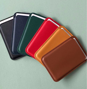 Porte-carte en cuir PU pour magnétisme multipolaire étui de sécurité magnétique transparent téléphone pour <span class=keywords><strong>iPhone</strong></span> 12 13 14 15 16 couverture de téléphone - Product Image 1