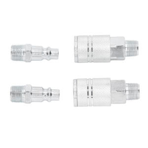 Acoplamientos Rápidos de Alto Flujo de 3/8 NPT Estilo Americano con Rosca Externa e Interna, Suministro de Piezas Neumáticas - Product Image 3