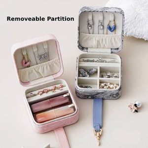 Jewelry <b>Box</b> with Embroidered logo Small Jewelry <b>Box</b> Embroidered Mini Cute Mini <b>Floral</b> Embroidered Jewelry <b>Box</b> - Product Image 4