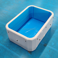 Aufblasbarer Pool aus DWF-PVC, Familien-Spa-Becken mit Drop-Stitch-Technologie, individuell anpassbar