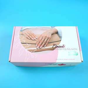 Boîtes d'expédition en carton ondulé kraft imprimées sur mesure pour l'emballage de produits de soin des ongles et de beauté, abonnement e-commerce, expédition - Product Image 5